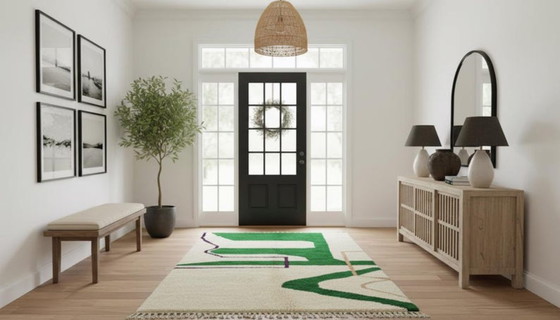 Image 1 of Tapis Marocain Traditionnel en Laine 300cmx150cm