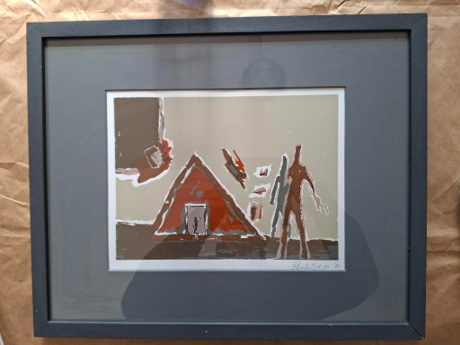 Siebdruck Erik Toebosch 16/25 – lithos zeefdrukken, Glass, Paper (photo 2 of 5)