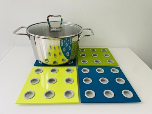 Set di 4 sottobicchieri Mepal Domino.