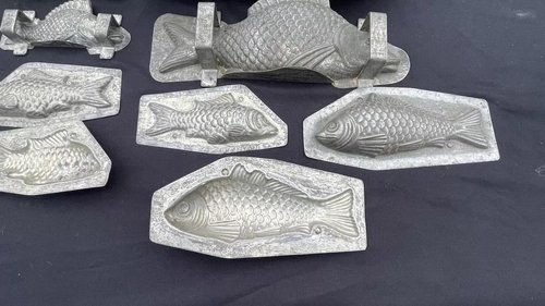 Moules à Chocolat Antiques en Métal, années 1900, Lot de 129 – Accessoires de cuisine, polished steel, Metal (photo 10 of 18)