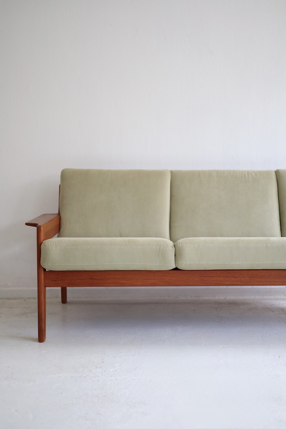 Image 1 of 3-seater sofa Arne Wahl Iversen for Komfort, 1950s/60s