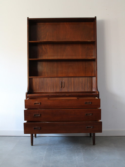 Libreria/secretaire d'epoca danese di Johannes Sørth