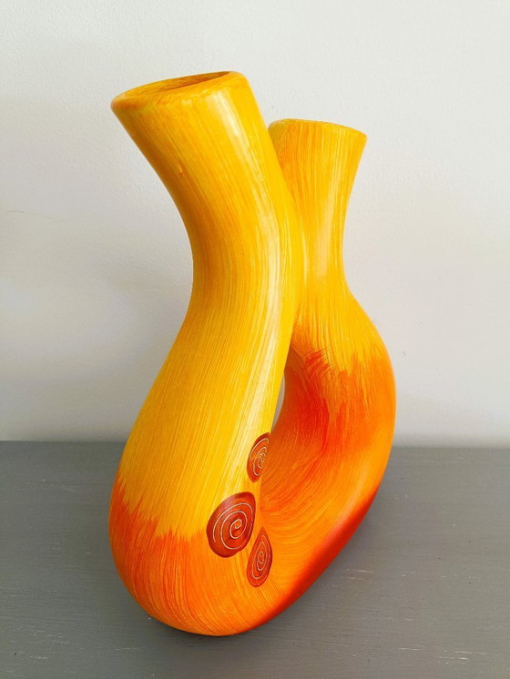 Image 1 of Jarrón decorativo de cerámica