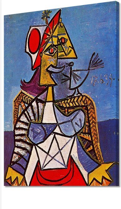 Pablo Picasso ----Femme Bleu