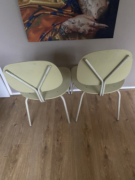 Image 1 of 2 vintage Auping Wim rietveld Wilde en Spieth stoelen