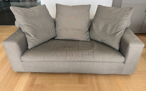 Divano a 2 posti di design italiano Flexform