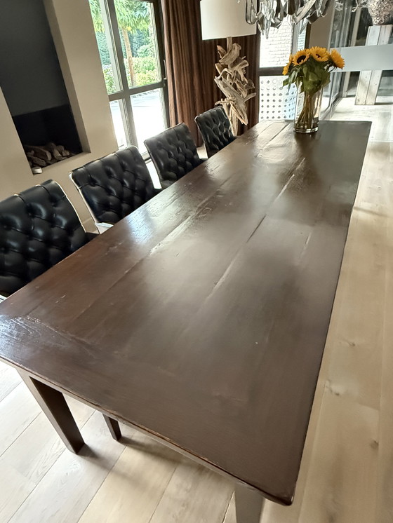 Image 1 of Table de salle à manger en teck