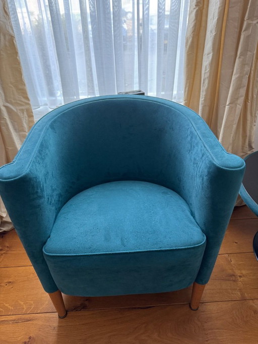 Wunderschönes Designer-Set mit Tisch und 2 Sesseln von Moroso