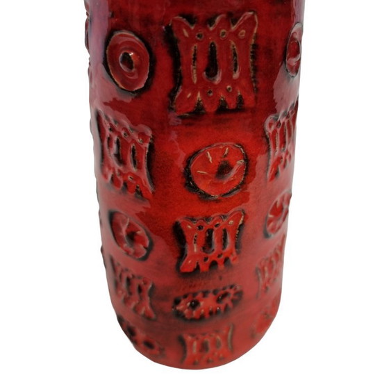 Image 1 of Vintage red Spara Fat Lava lamp