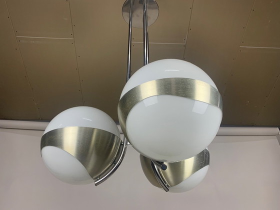 Image 1 of Lamperti-Kronleuchter Italien 1970er Jahre