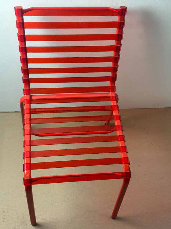 Image 1 of 11 x Ronan Erwan striped sedia
