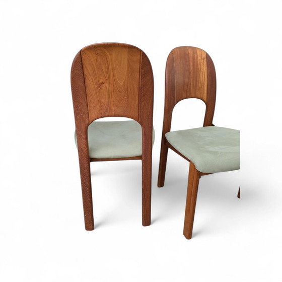 Image 1 of Vintage Danish set, 4 dining chairs, Holstebro