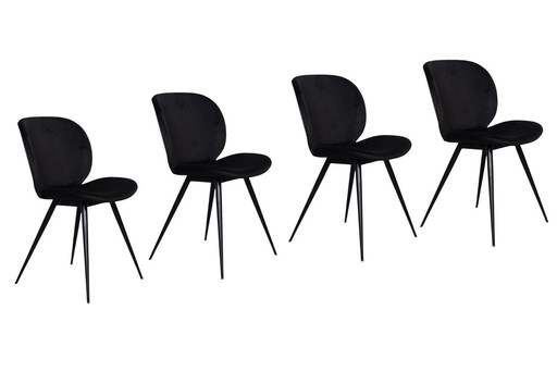 Silla de comedor Dan Form Cloud (juego de 4)