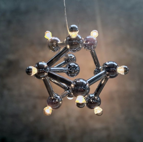 Image 1 of Grandi lampade a sospensione vintage • Le preferite di Kolja • • Paul de Haan • Jolina Lighting • Post Space Age • 1990 • NUOVO