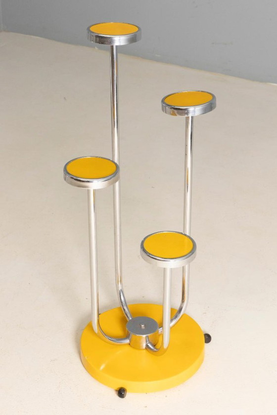 Image 1 of Flower Stand H-54, Jindřich Halabala, 1930s, Czechoslovakia