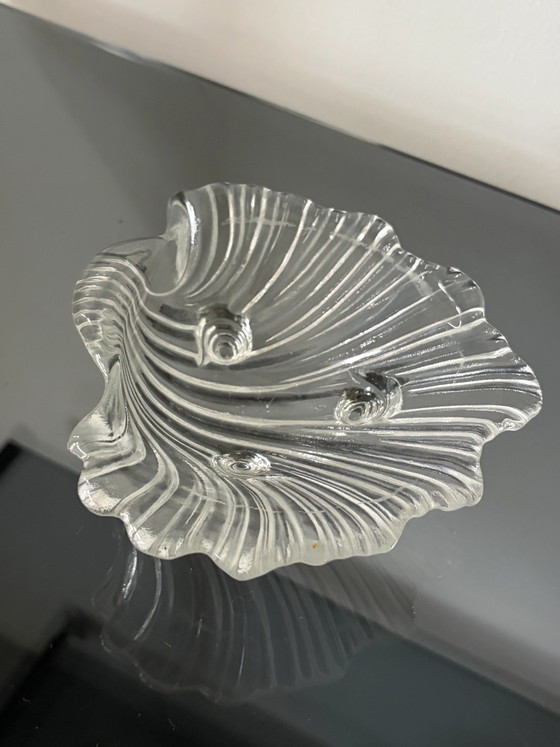 Ciotola vintage in cristallo a conchiglia “Florida” di Walther Glass – Ciotole, Crystal (photo 4 of 4)