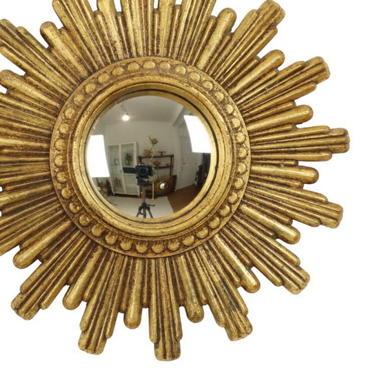 Image 1 of Small Sun Mirror Sunburst 24cm