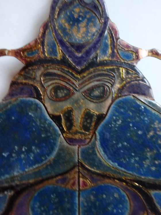 Image 1 of Roland Danielou Frankrijk art emailleur: Kunstemail Insect 