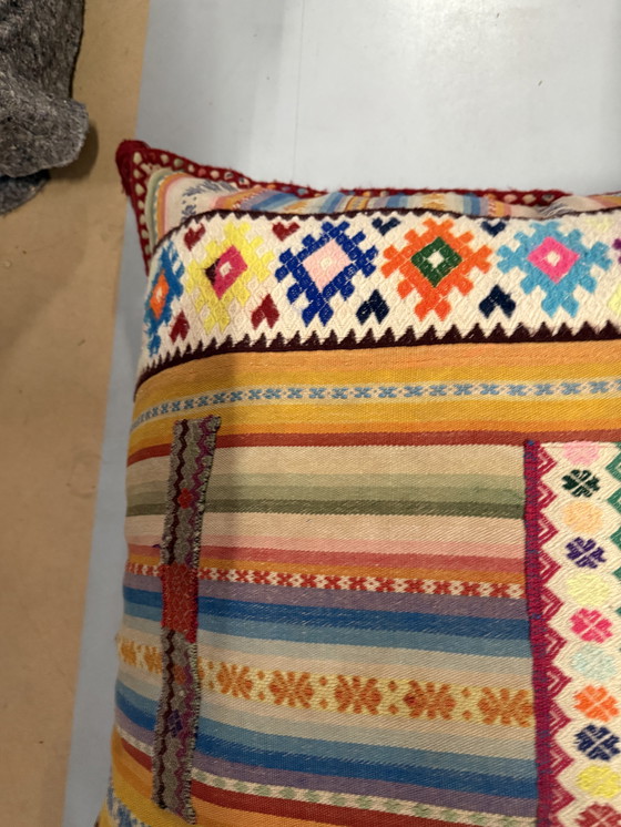 Image 1 of #Bohèmien Style#, Bont Vloerkussen, 85x85