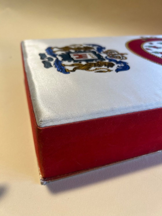 Image 1 of Scatola in raso fatta a mano in Italia, 1960