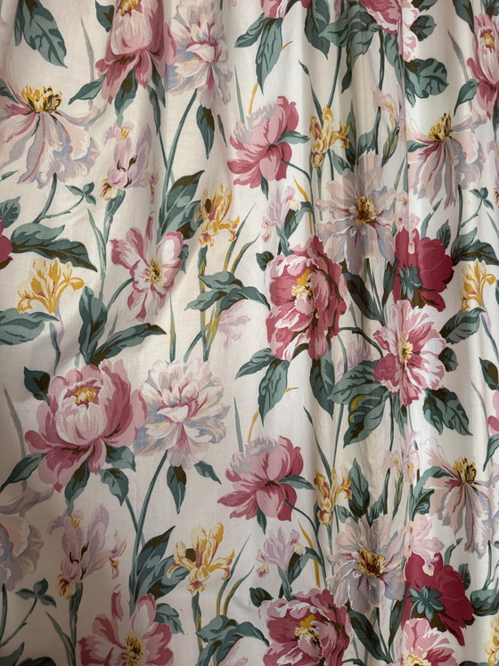 Laura Ashley Floral Curtains 70s – Wall decoration, Cotton (photo 5 of 14)