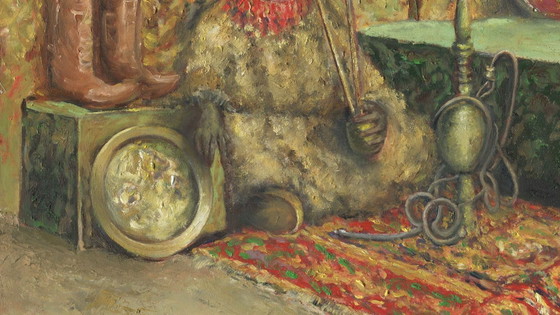 Image 1 of Beautiful Painting – Á Simarro – "The Slipper Seller"