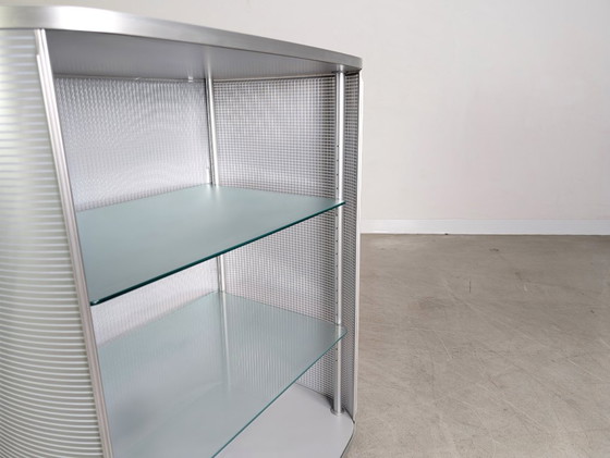 Image 1 of Cassettiera WOGG, mobile di design di Benny Mosimann, mobile ellittico