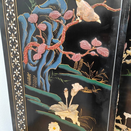 Image 1 of Paravento antico cinese, stile cineseria