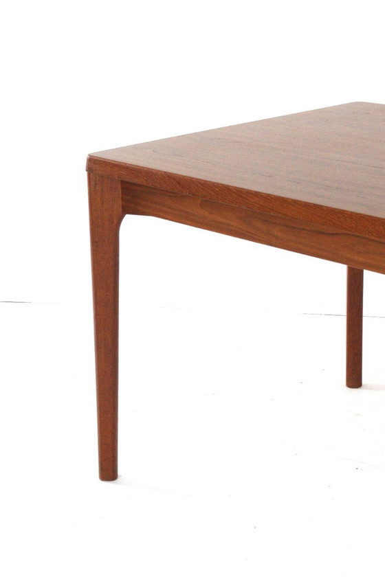 Image 1 of Tavolo da pranzo allungabile rettangolare Henning Kjaernulf for Vejle vintage danese
