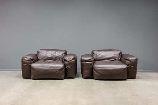 länglicher Einsitzer-Sessel, 4x
