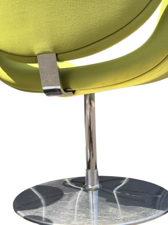 Authentic Pierre Paulin "Little Tulip" Chair for Artifort - Vibrant Green – Dining chairs, Textile (photo 9 of 13)