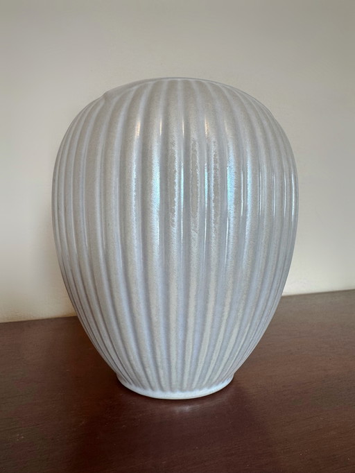 Iridescent Ceramic Vase Germany 80s