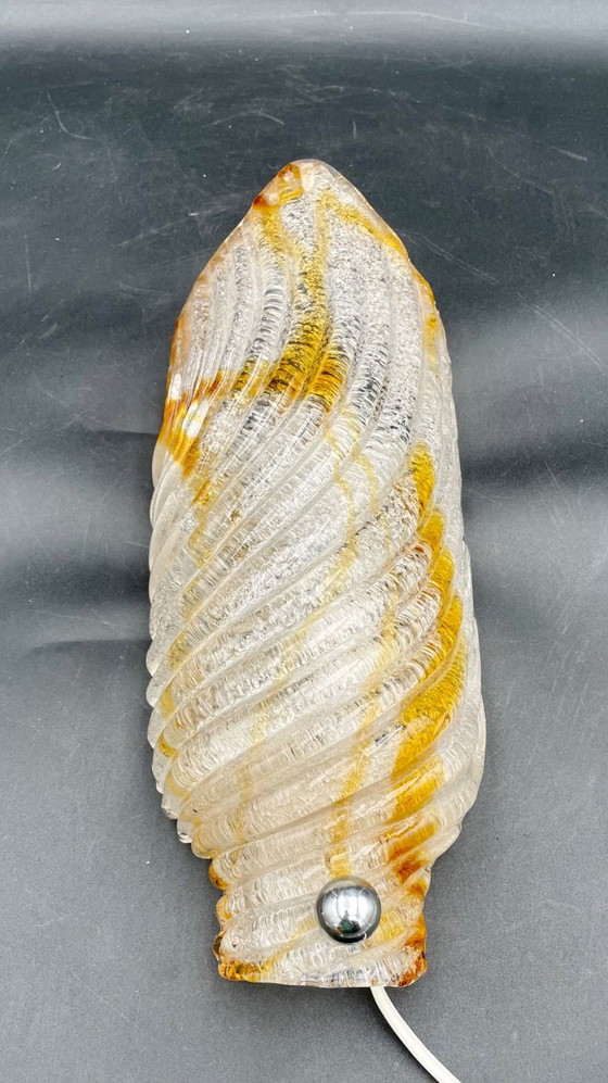 Image 1 of Sculpturale Vintage  - Attr Mazzega (Murano) - Verre Artistique & Tonalités Ambrées