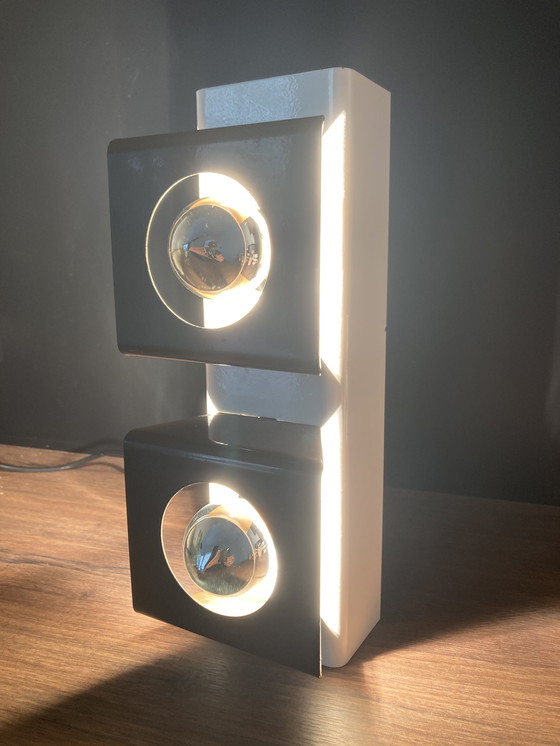 Image 1 of Philips lampada da parete a cubo vintage anni '70