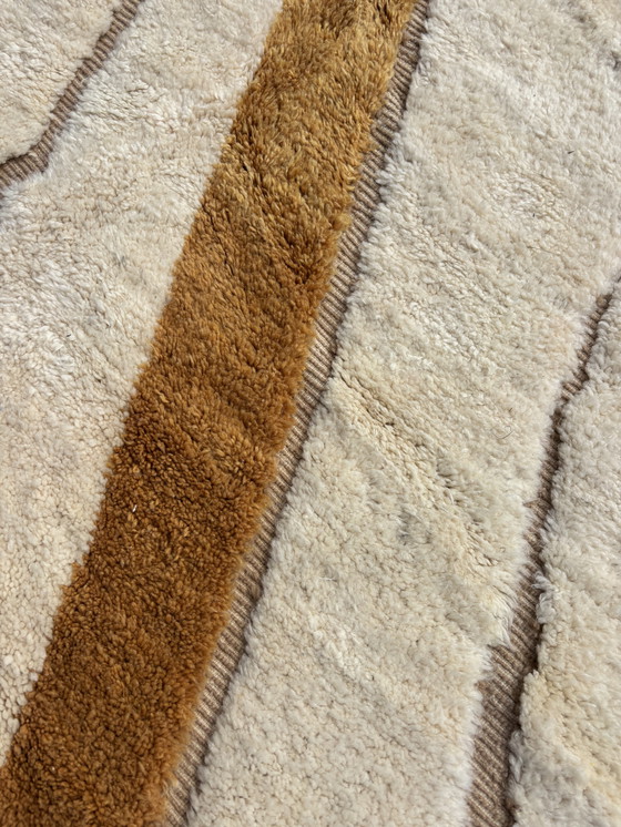 Image 1 of Luxe Marokkaans Berber tapijt Mrirt 265x350 cm - Pluche en kleurrijk handgeweven wollen tapijt