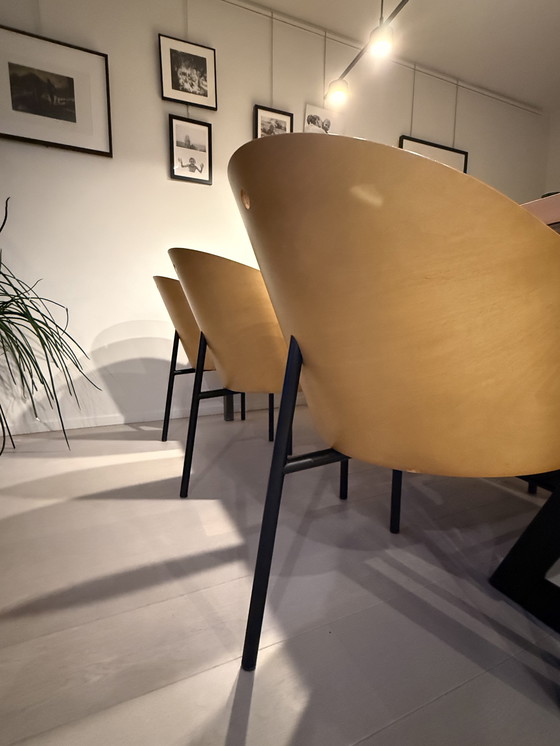 Image 1 of Ensemble de 6 chaises Philippe Starck « Costes » – reproduction de haute qualité