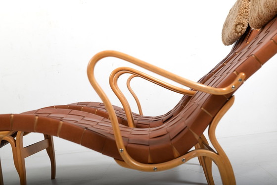 Image 1 of Paar Vintage Pernilla-3 Chaiselongues van Bruno Mathsson