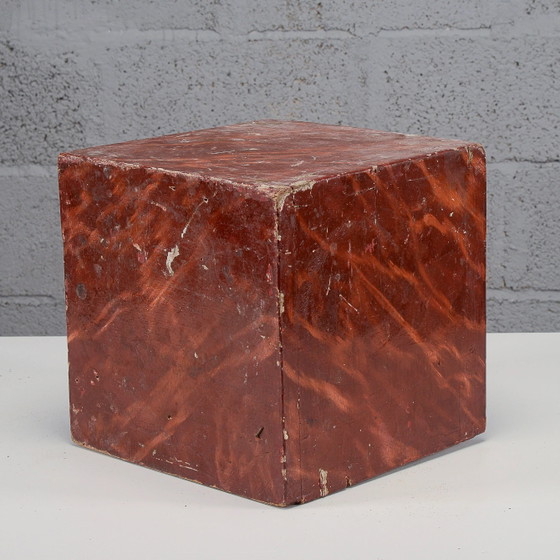 Base d'exposition cube laquée – Sacs seau, Bois, Industrieel (photo 5 of 7)