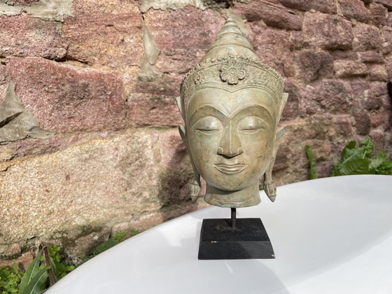 Image 1 of testa di Buddha