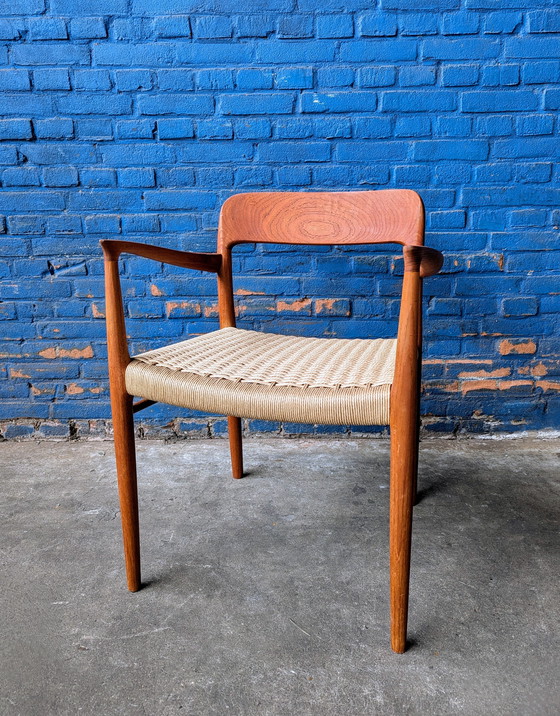 Image 1 of Midcentury Danish armchair - model 56 - J.L. Møllers møbelfabrik