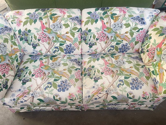 Image 1 of Vintage 2 seater sofa from DUX in GP&J Bakers fabric