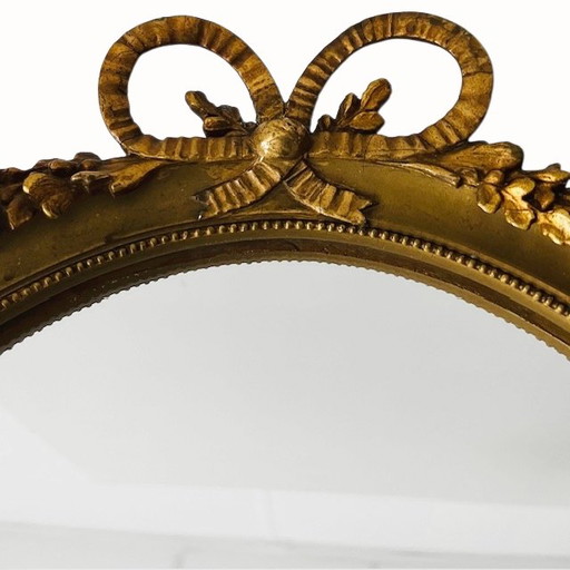 Französischer Barockbogen aus der Mitte des 20. Jahrhunderts, Goldspiegelholz, 1950er Jahre