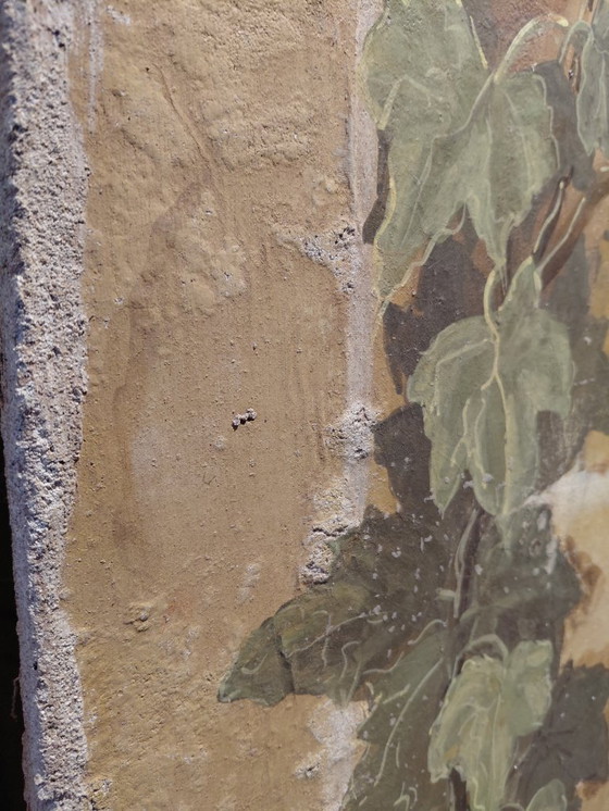 Image 1 of fresco schildering Autentica Strappo Murale B`Affresco  `LM`