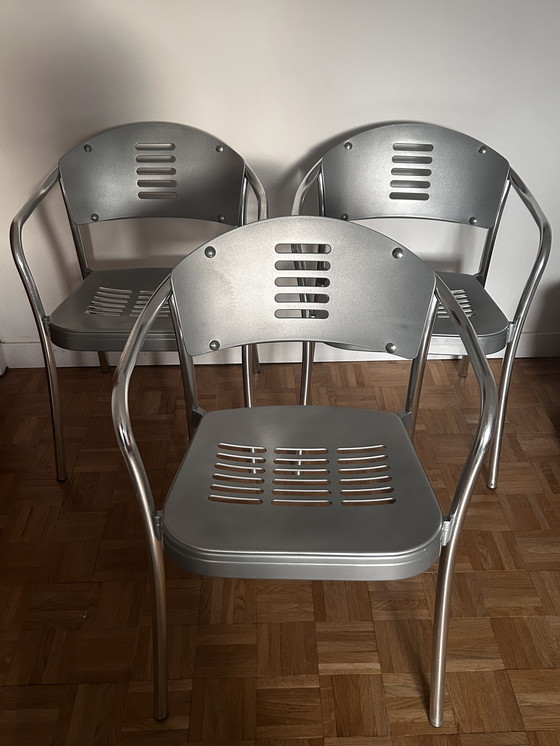 Image 1 of 3 sedie Mauna-Kea di Vico Magistretti per Kartell