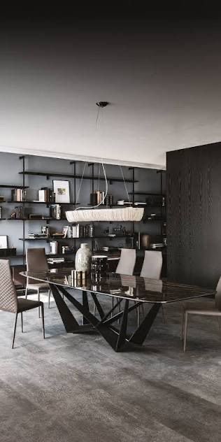 Image 1 of Skorpio Ceramic Dining Table 240x120 - Cattelan Italia