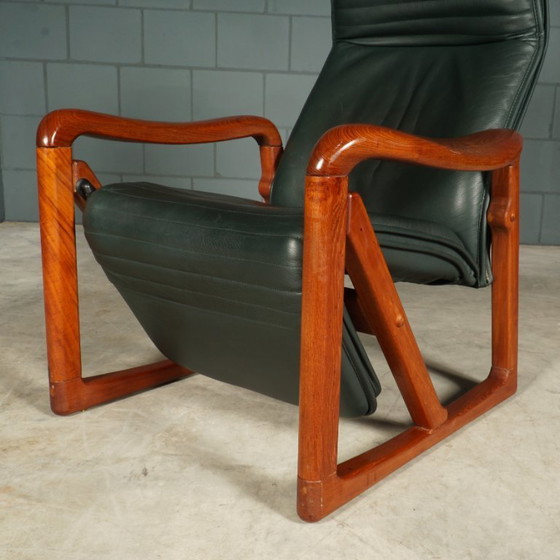 Image 1 of Fauteuil inclinable vintage danois – AP Danemark – années 1990