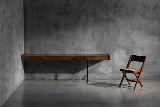 Image 1 of Consola de pared modernista, Francia, década de 1960