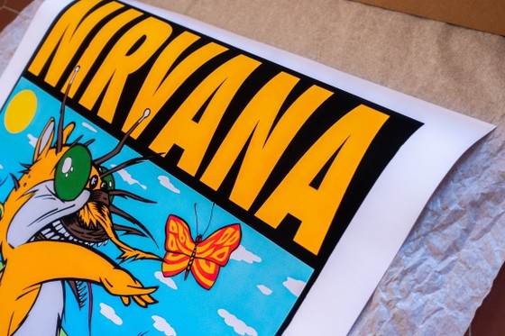 Concerto Dei Nirvana A Houston Texas 1993 - Poster 61 X 91 Cm – Paper (photo 7 of 13)