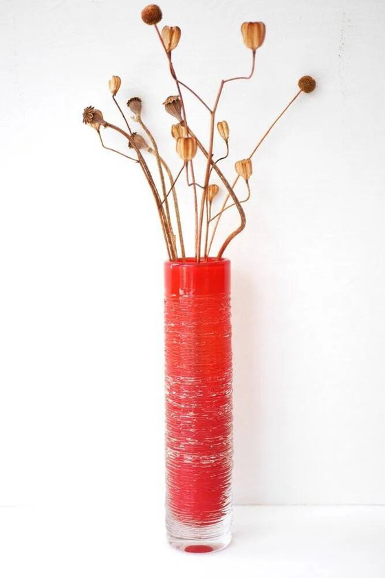 Image 1 of Glass vase by Edenfalk, Skruf, Sweden