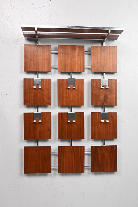 Wall coat rack with panels (photo 3 of 10)